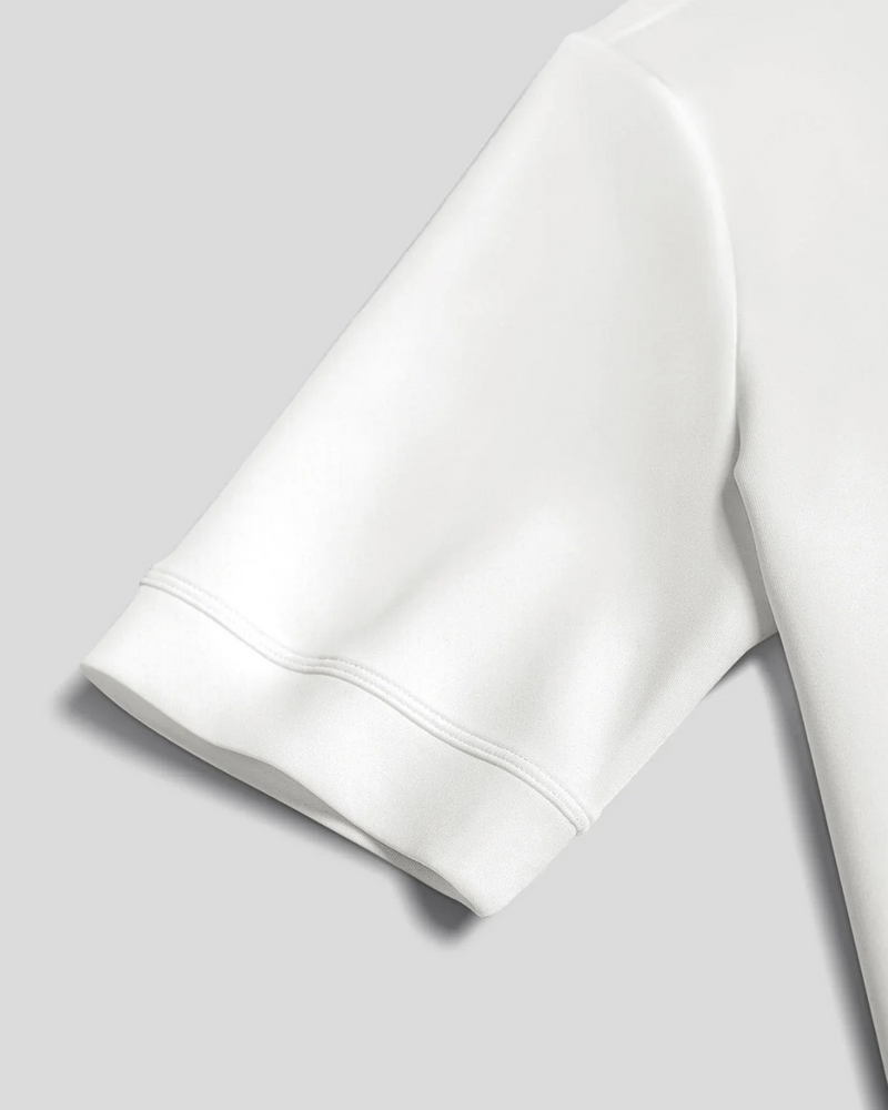 Camisa Ajustada de Manga Corta para Hombre