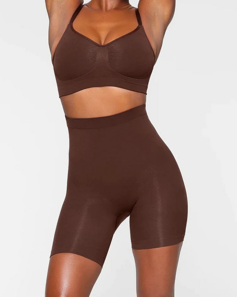 Short sin Costuras con Cintura Alta que Levanta las Caderas (OFERTA 2x1)