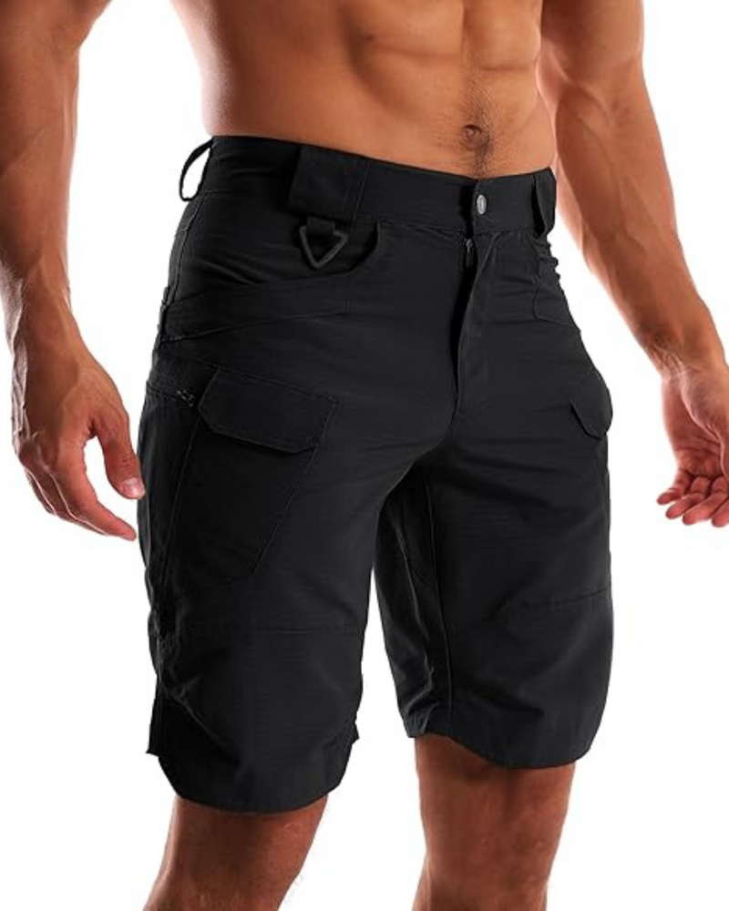 Pantalón Corto Táctico Multibolsillos para Hombre