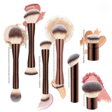 Set de brochas con Estilo, Precisión y Suavidad para un Maquillaje Impecable (OFERTA 2X1)