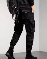 Pantalones Cargo Vintage Para Hombre de Estilo Americano