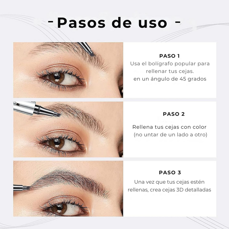 Lápiz para Cejas Efecto Microblading a Prueba de Agua (OFERTA 2X1)