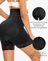 Short Moldeador de Cintura Alta con Efecto Push up y Control de Abdomen (OFERTA 2X1)