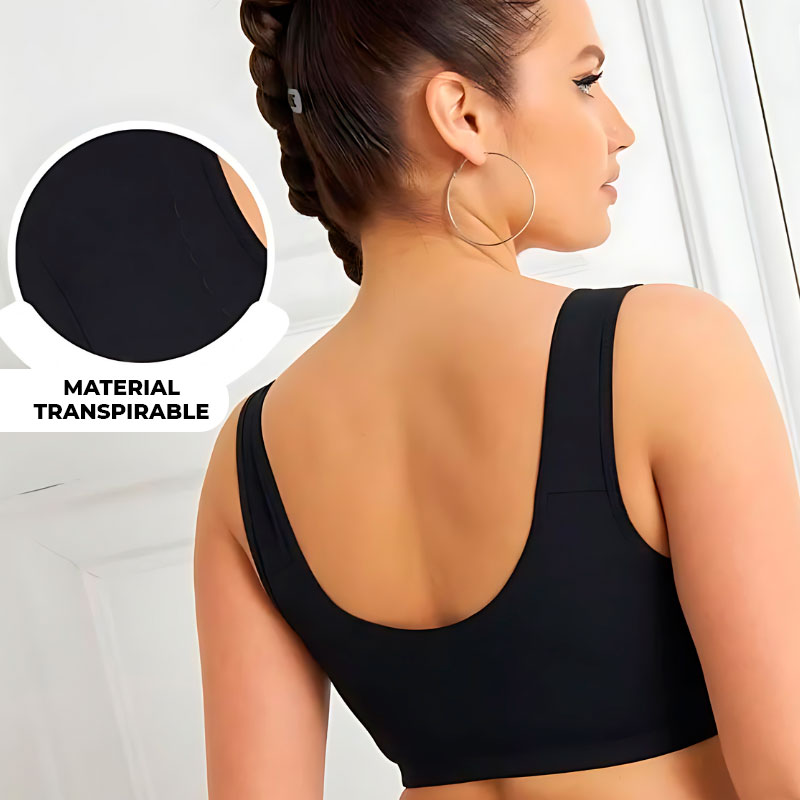 Sujetador sin Aros para Tallas Grandes con Botones Delanteros (OFERTA 2X1 GRATIS)